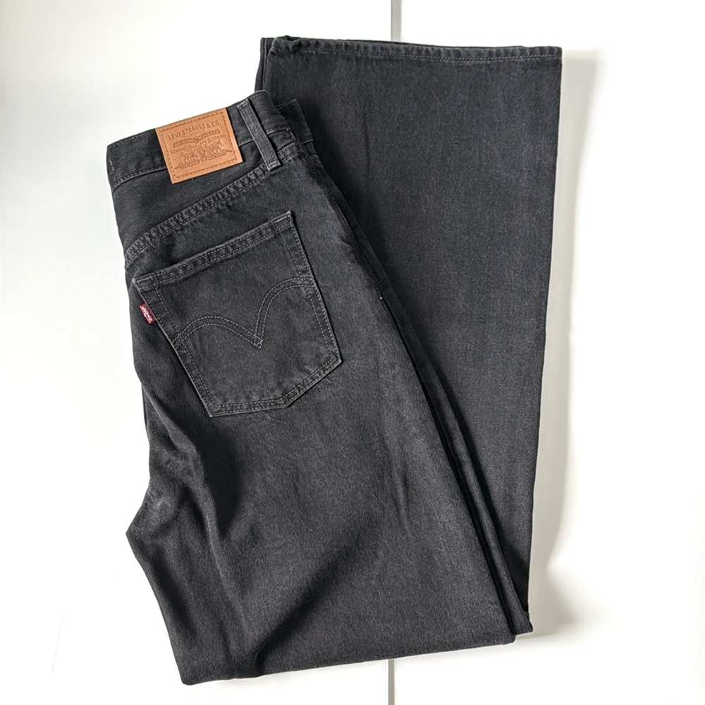 Levi’s Ribcage wide leg Black jeans - 29